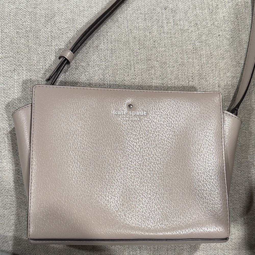 Kate Spade Taupe Crossbody Bag